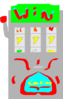 Cartoon Slot Machine Clip Art